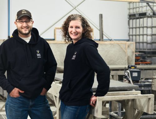 Yannick And Emma Thériault DAS Concrete Countertops